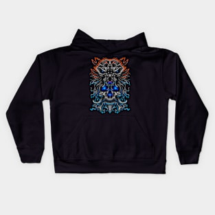 Wolf inside Kids Hoodie